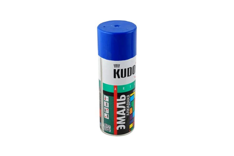 Эмаль универсальная KUDO KU10112 520мл. (ультрамариново-синяя) (12шт)