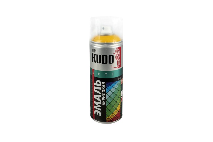 Эмаль универсальная KUDO KU0A1023 (ярко-желтая) (6шт)