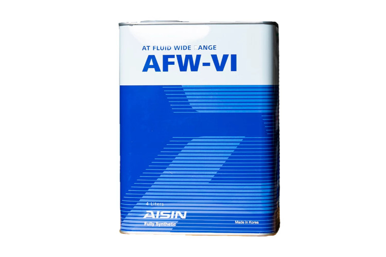 Масло трансмиссионное AISIN AFW VI 4л. (Dextron VI)