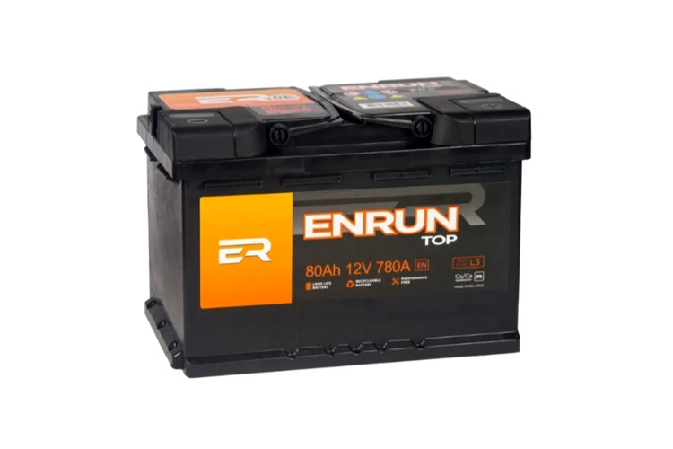 Аккумулятор ENRUN 80 (+) (013285)