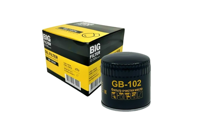 Фильтр масляный BIG FILTER GB102 (ВАЗ ГАЗ высокий)