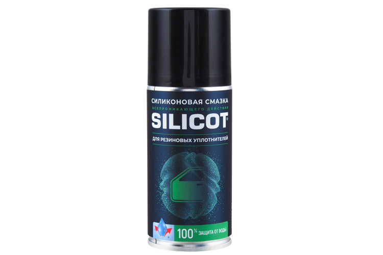 Смазка Silicot Spray для резиновых уплотнителей VMPAUTO 210мл. 2706 / Резеңке тығыздағыштарға арналған Silicot Spray майлауы