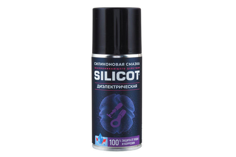 Смазка Silicot Spray диэлектрическая VMPAUTO 210мл. (аэрозоль) 2707 / Silicot Spray диэлектрлік майы