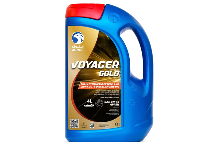 Масло моторное ADNOC GOLD 5W-40 4л.