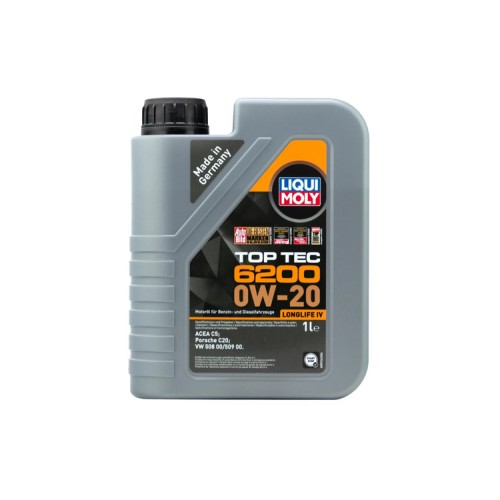 Масло моторное LIQUI MOLY Top Tec 6200 0w20 1л. (20787)