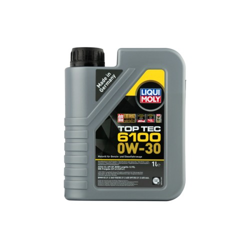 Масло моторное LIQUI MOLY Top Tec 6100 0w30 1л. (6шт) (20777)