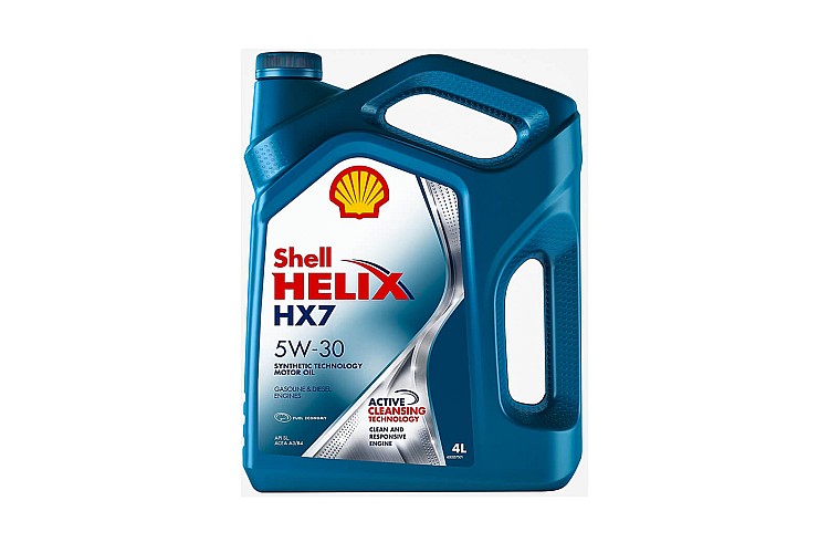 Масло моторное SHELL HELIX HX7 5W-30 4л.