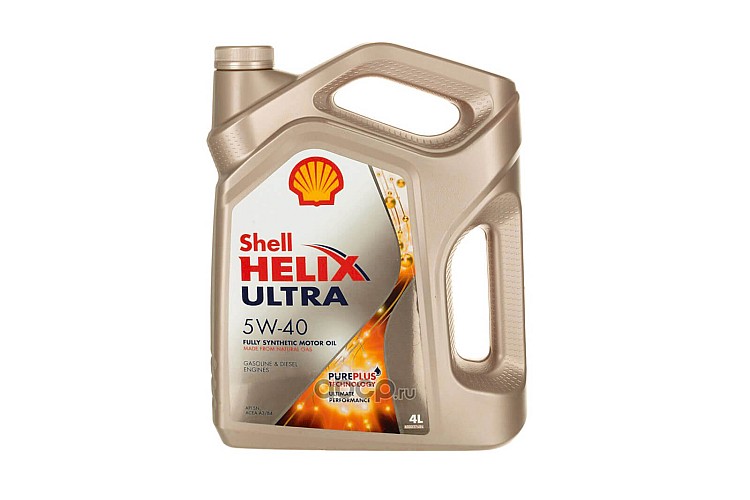 Масло моторное SHELL HELIX ULTRA 5W-40 4л.