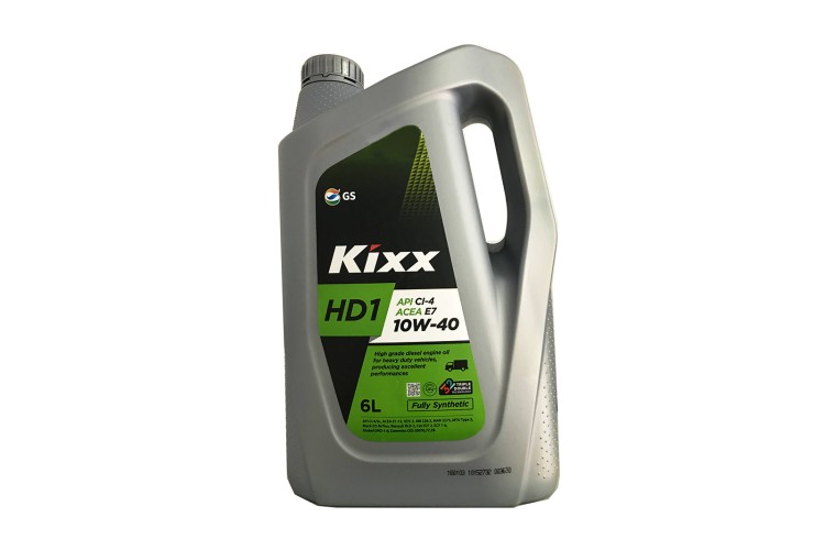 Масло моторное KIXX НD1 10w40 6л.