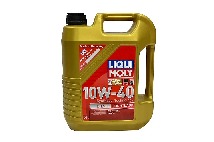 Масло моторное LIQUI MOLY Leichtlauf DIESEL 10w40 5л. (1387) (21315)