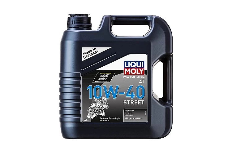 Масло моторное 4-х тактное LIQUI MOLY RACING 4T 10W40 4л. (1243)