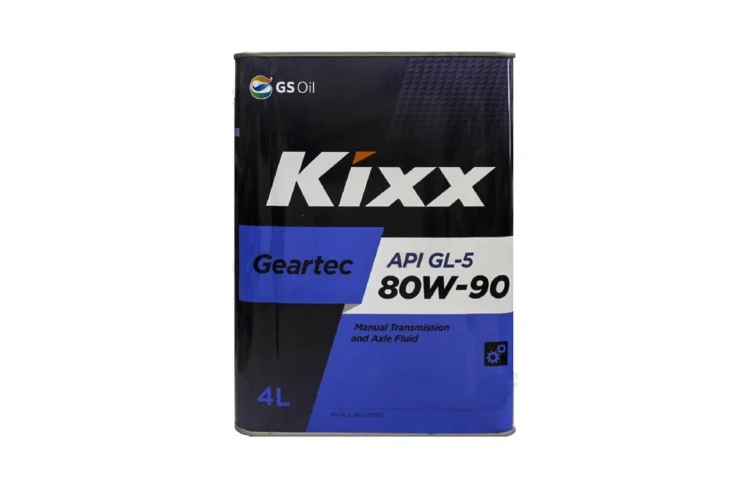 Масло трансмиссионное KIXX 80w90 4л.