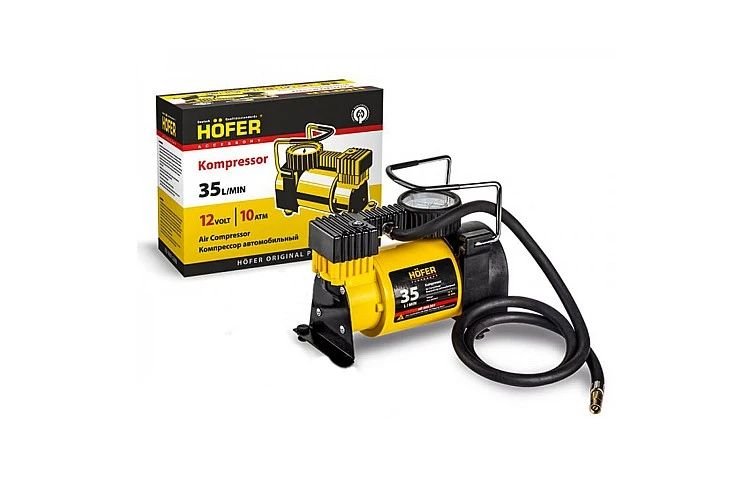 Компрессор HOFER HF909301 (10 Атм 35л. с сумкой уп 8шт.)