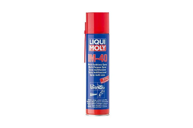 Универсальное средство LM 40 спрей 400мл. LIQUI MOLY (12шт) (3391) / Әмбебап құрал LM 40 спрей