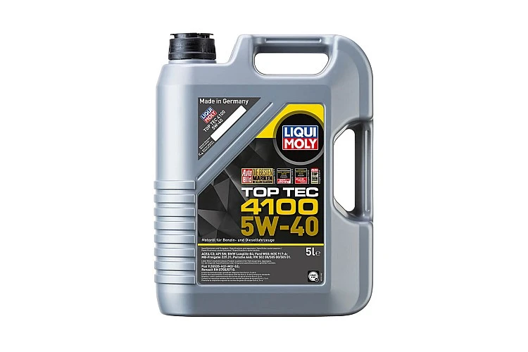 Масло моторное LIQUI MOLY Top Tec 4100 5w40 5л. (4шт) (9511)
