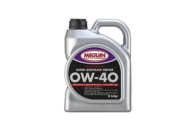 Масло моторное MEGUIN 0w40 4л. (9065)