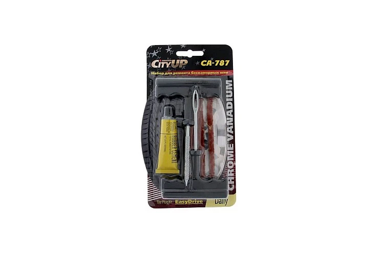 Набор для ремонта бескамерных шин CITY UP CA787