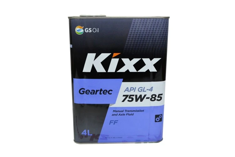 Масло трансмиссионное KIXX 75w85 GL4 4л.