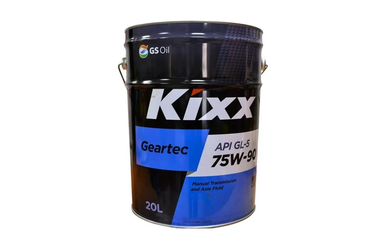 Масло трансмиссионное KIXX 75w90 20л.