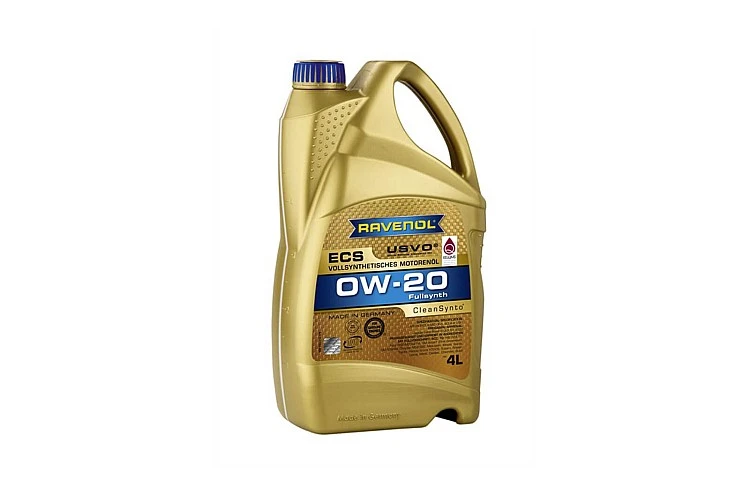 Моторное масло RAVENOL ECS 0w20 4л.