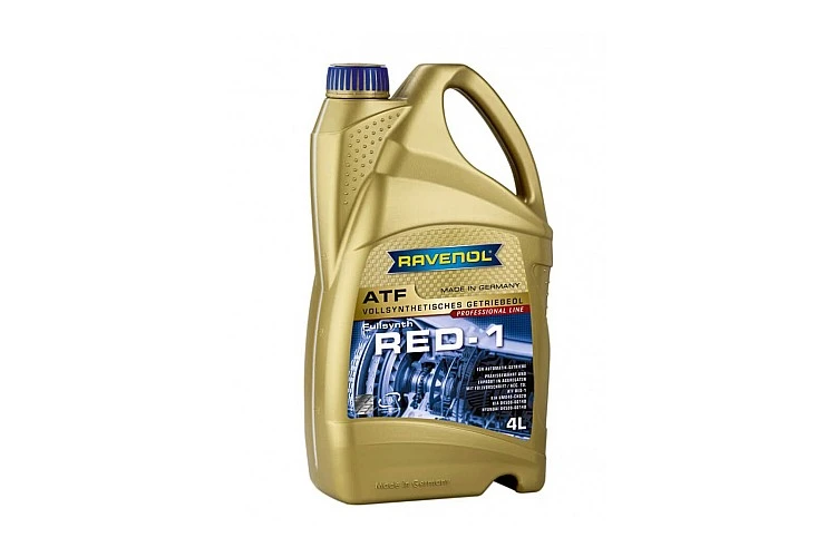 Трансмиссионное масло RAVENOL ATF RED1 4л.