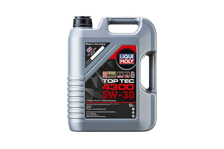 Масло моторное LIQUI MOLY Top Tec 4300 5w30 5л. (2324)