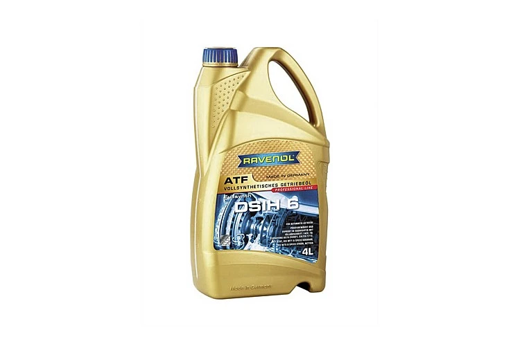 Трансмиссионное масло RAVENOL ATF DSIH 6 4л.