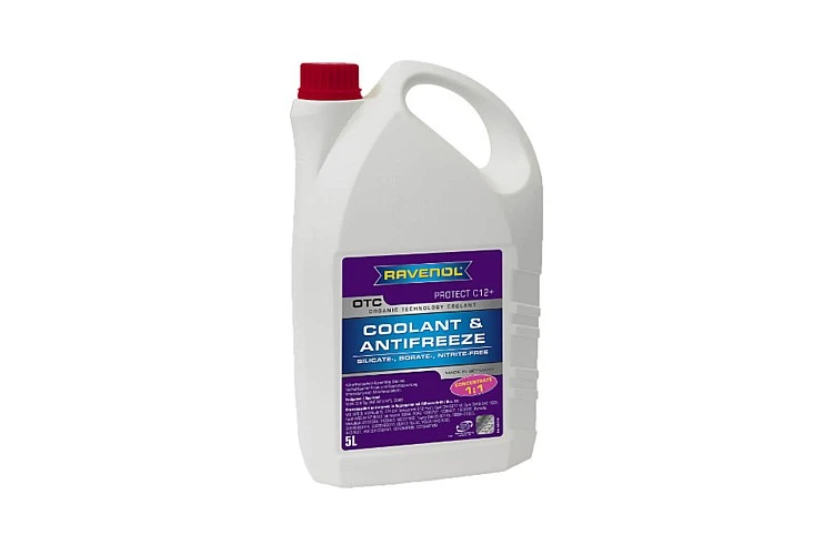 Антифриз RAVENOL OTC Premix -75 5л. (концентрат красный) (C12+)