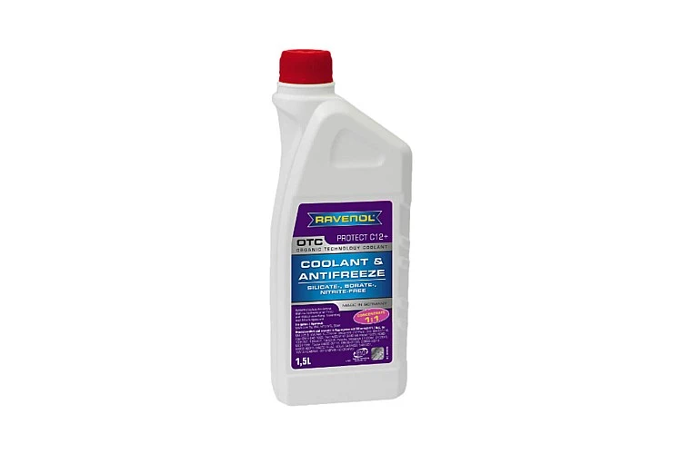 Антифриз RAVENOL OTC Premix -75 1.5л. (концентрат красный) (C12+)