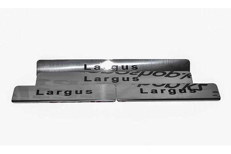 Накладки внутренних порогов DOLLEX NPK101 LARGUS