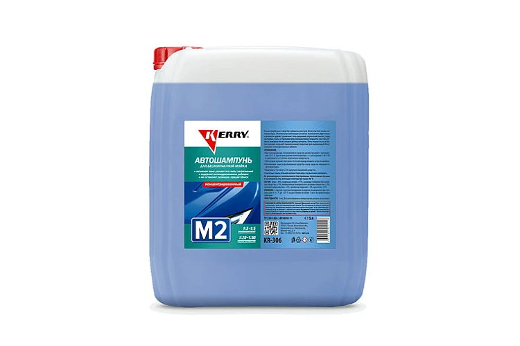Автошампунь для бесконтактной мойки KERRY M2 KR306 5000мл. / Контактісіз жууға арналған автокөлік сусабыны KERRY M2 KR306 5000мл.