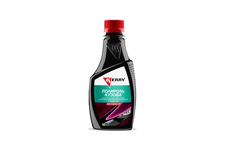 Полироль реставратор кузова для старых лакокрасочных покрытий KERRY KR251 250мл / Ескі лак-бояу жабындарына арналған шанақты қалпына келтіруші полироль