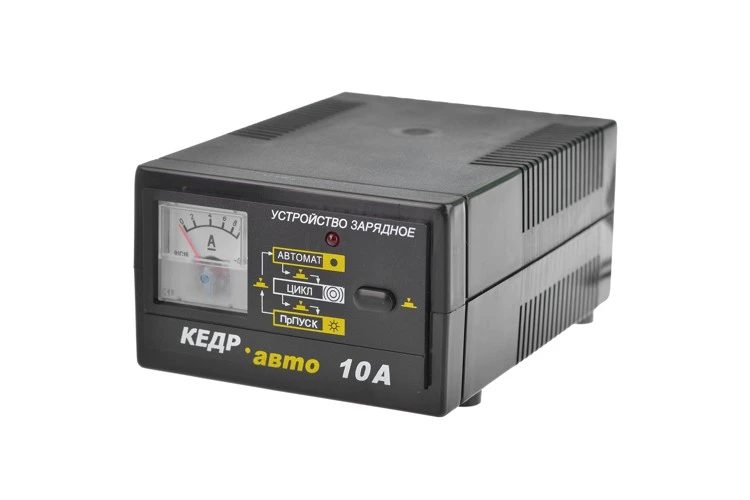 Зарядное устройство АКБ КЕДР 34419 12V 2-х реж (10А)