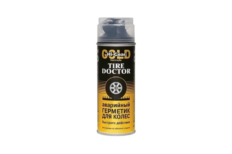 Герметик для ремонта проколотых шин со шлангом HI-GEAR HG5339 / Hi-GEAR hg5339 шлангісі бар тесілген шиналарды жөндеуге арналған тығыздағыш
