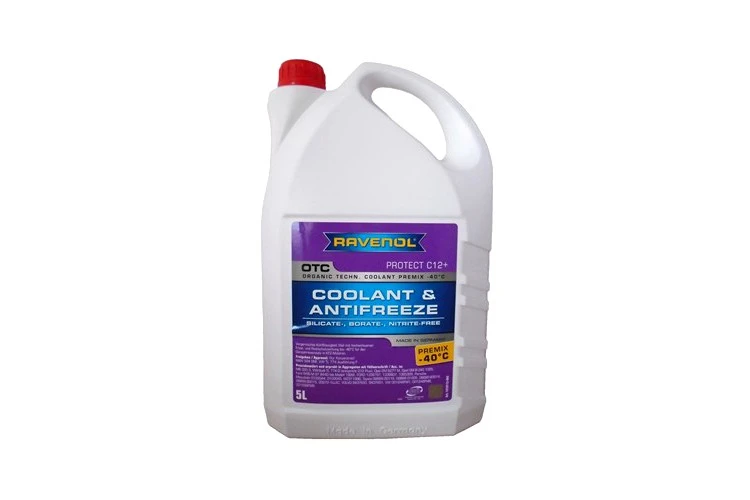 Антифриз RAVENOL OTC Premix -40 5л. (красный)