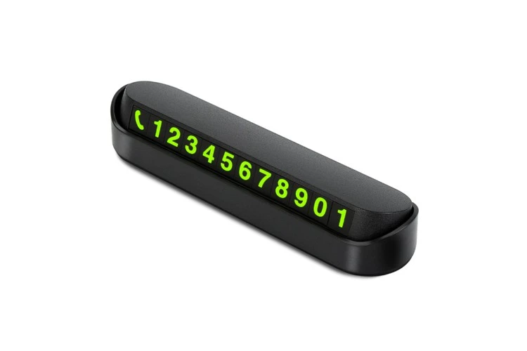 Карта временной парковки автомобиля НИКОЛЬ 7777 (визитка)
