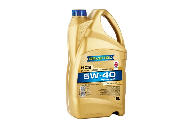Моторное масло RAVENOL HCS 5w40 5л.