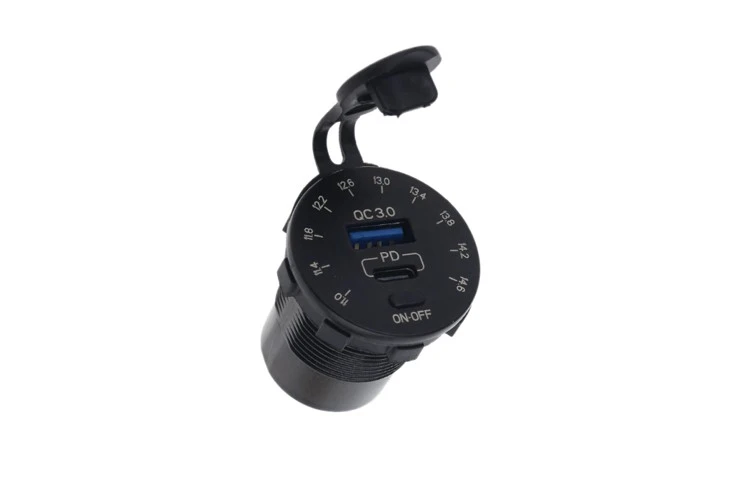 Встраиваемый USB в прикуриватель PD 7