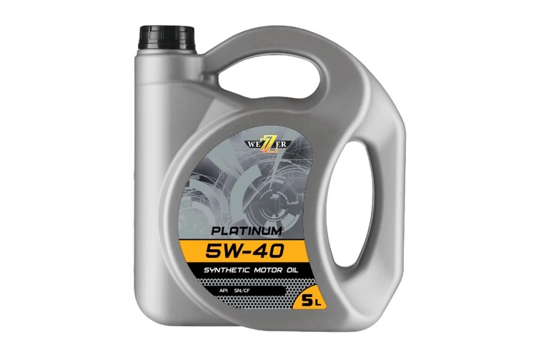 Масло моторное WEZZER 5w40 5л.