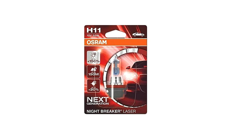 Лампа H11 OSRAM 64211NL-01B +150 Night Breaker (1шт.)