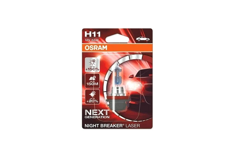 Лампа H11 OSRAM 64211NL-01B +150 Night Breaker (1шт.)