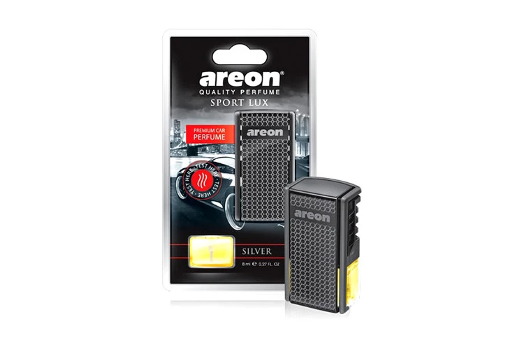 Ароматизатор AREON AC02 Car на дефлектор SILVER 8ml.
