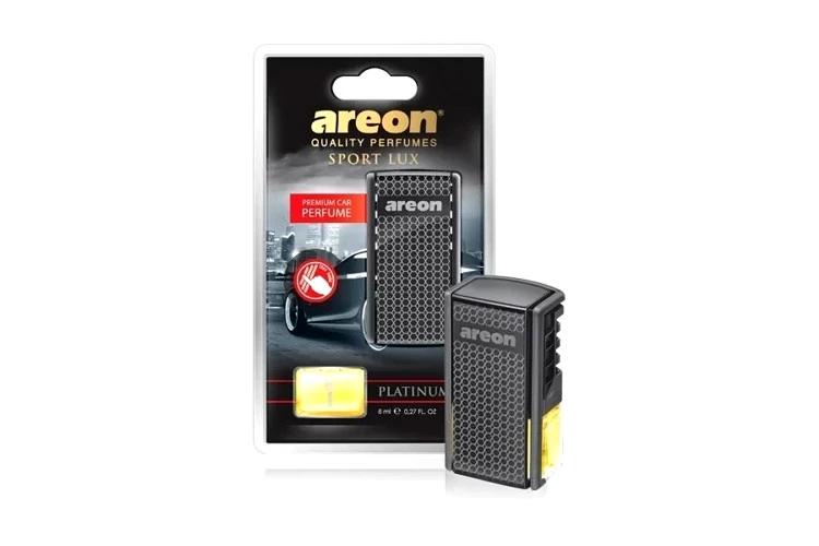 Ароматизатор AREON AC03 Car на дефлектор PLATINUM 8ml.