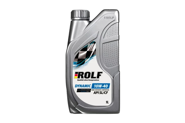 Масло моторное ROLF Dynamic 10W-40 1л. (SL/CF пластик)