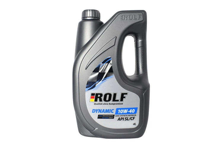 Масло моторное ROLF Dynamic 10W-40 4л. (SL/CF пластик)