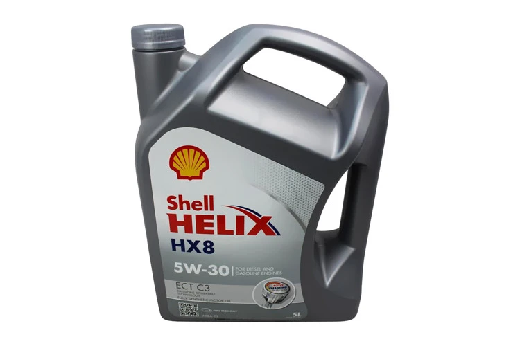 Масло моторное SHELL HELIX HX8 5W-30 5л. (ECT, C3) (3шт)