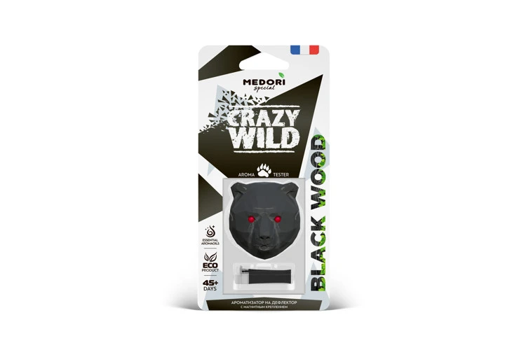 Ароматизатор MEDORI МЕДВЕДЬ TC3041 (Black Wood)