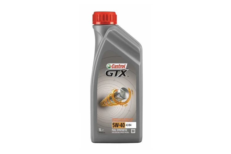 Масло моторное CASTROL GTX 5W-40 A3/B4 1л. / Мотор майы