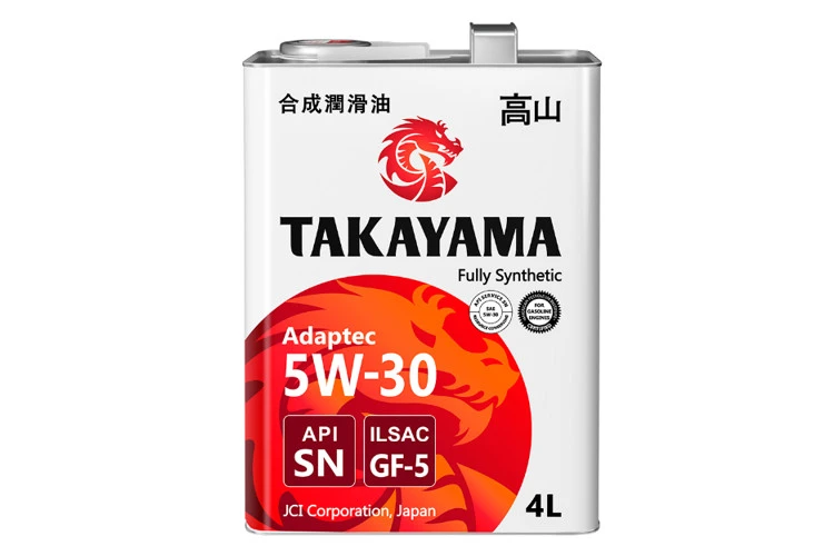 Масло моторное TAKAYAMA Adaptec 5w30 4л. (SP, GF-5)