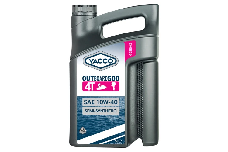 Масло моторное YACCO OUTBOARD 500 4T 10W-40 5л.